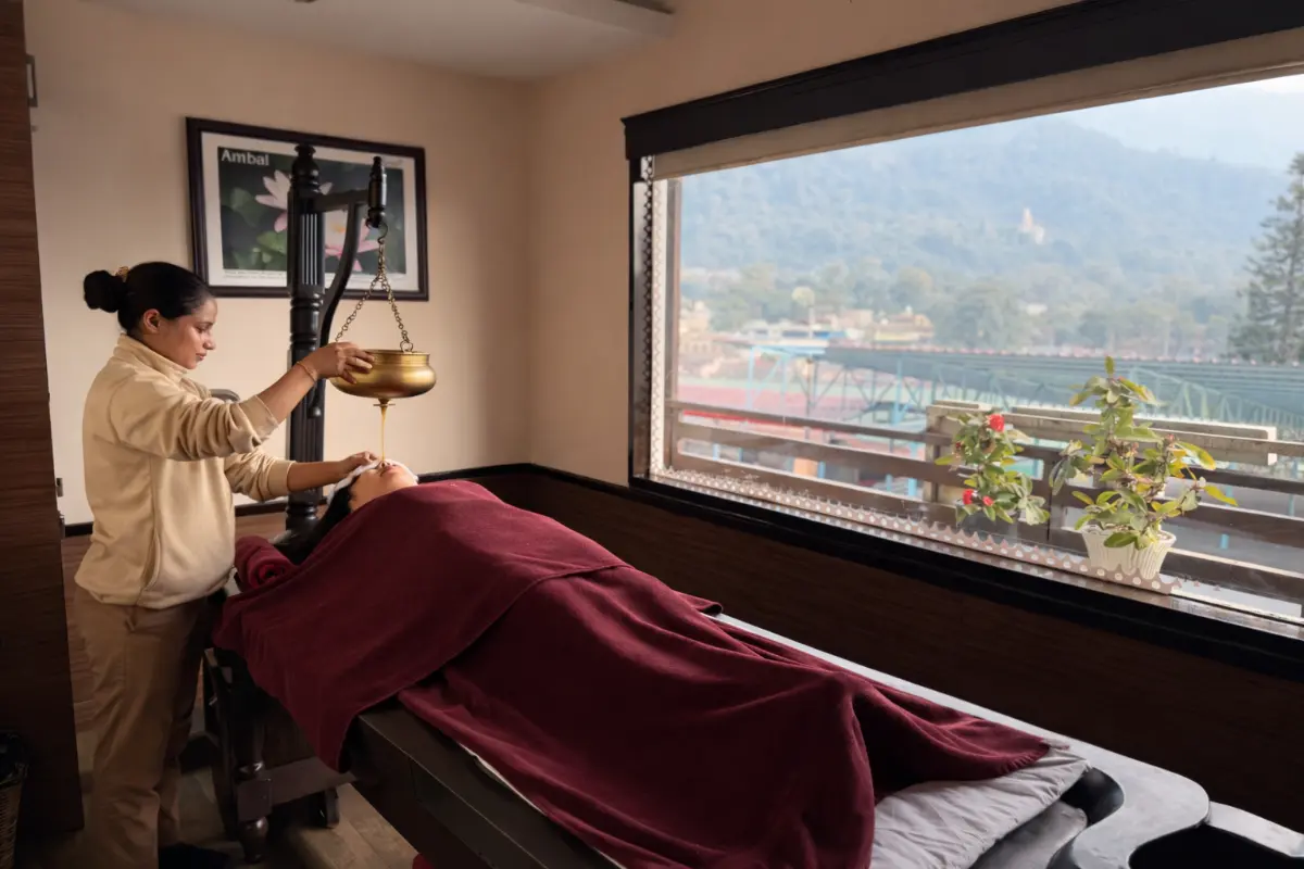 Spa in Rishikesh at Sanskriti Vedic Retreat