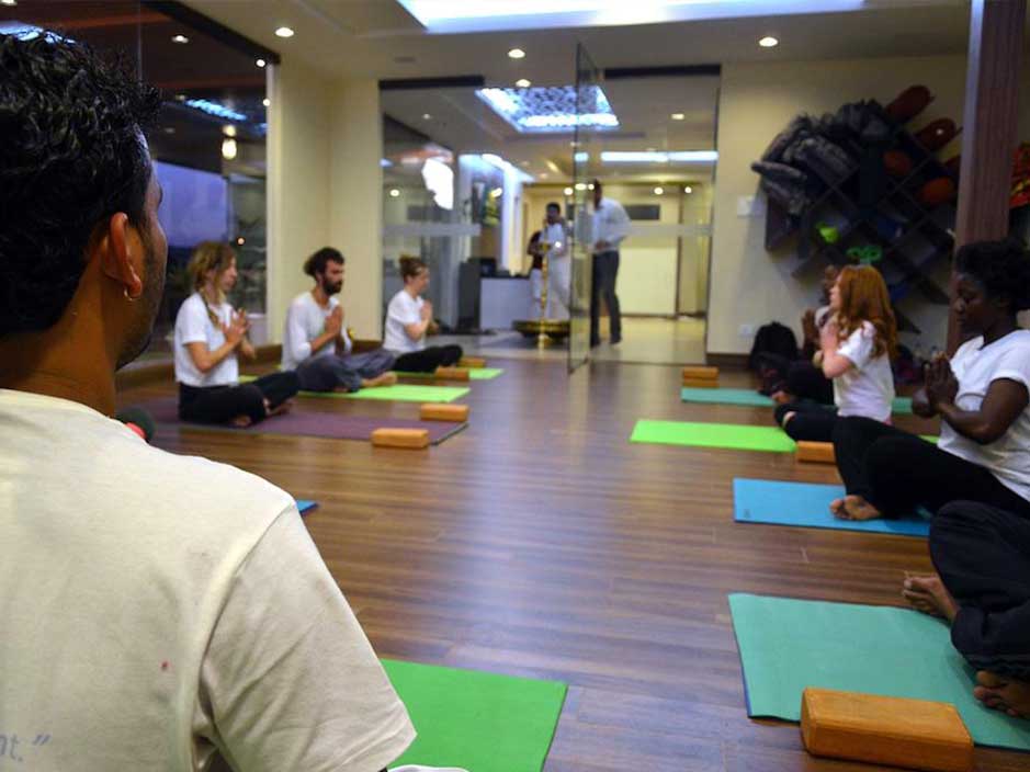 Drop-In Yoga Classes near Ganga at Sanskriti Vedic Retreat Risikesh India